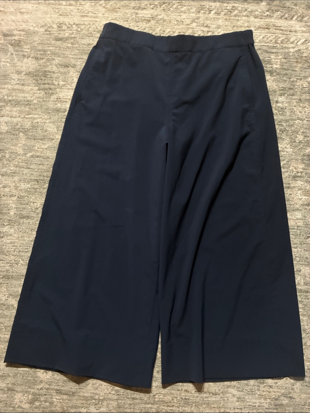 MM Lafleur women’s XL Wide Leg Pants in Navy - new w/o tag - elastic waist